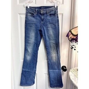 Lucky Brand Womens Jeans Blue Size 6/28 Sweet Boot Cut Mid Rise Denim Pants